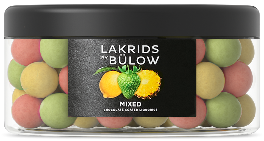 Lakrids by Bülow Mixed Summer 2026 – Sortiment Schokoladenlakritz in bunter Sommerverpackung