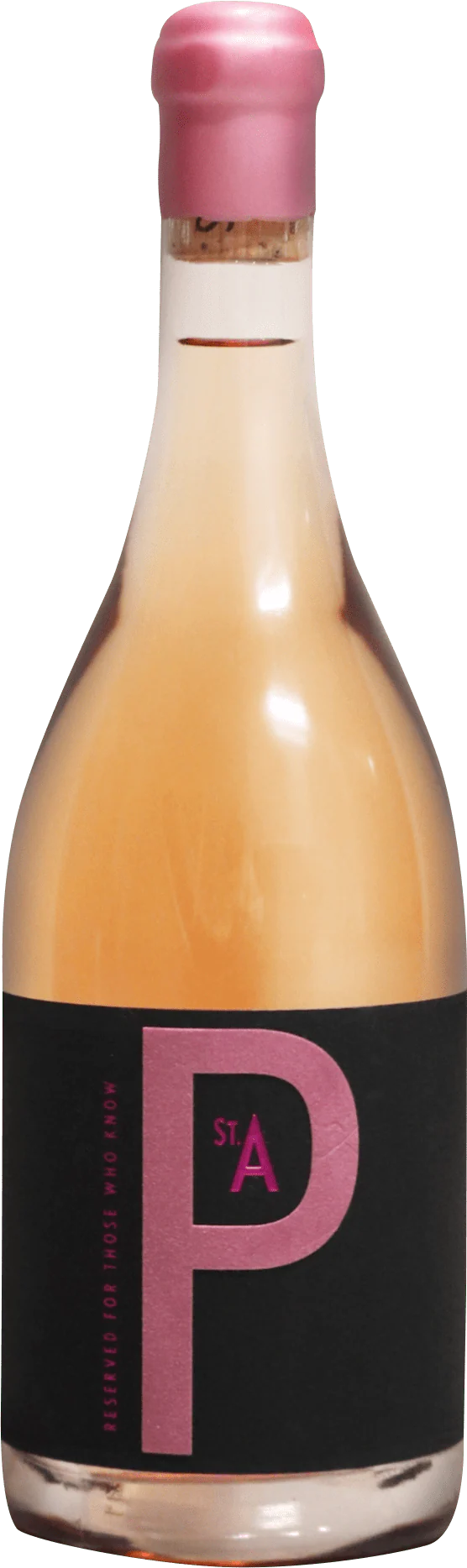 St.Antony P Rosé Reserve 2024, lachsrosafarbene Flasche mit kupfernem Schimmer, Rheinhessen