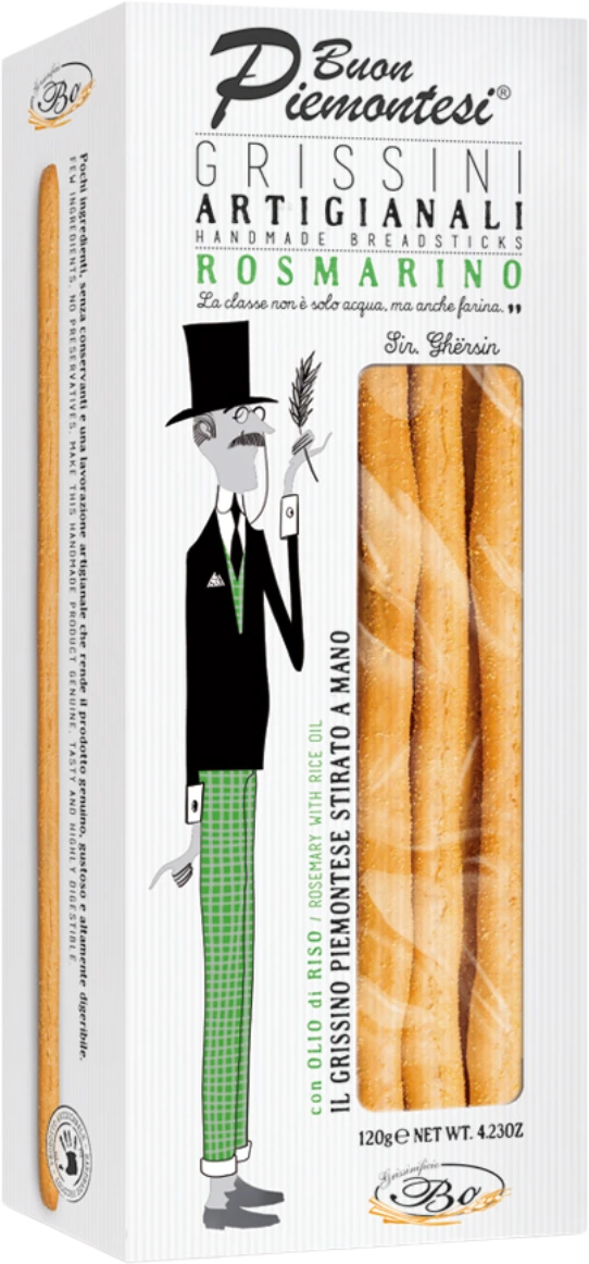 Grissini Artigianali Rosmarino 120g