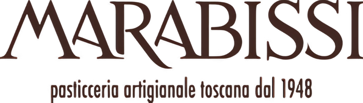 Logo der Pasticceria Marabissi, traditionelle italienische Konditorei aus Chianciano Terme, Toskana, gegründet 1948.