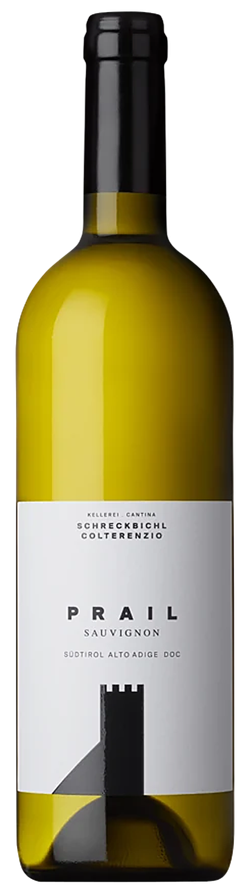 Weißweinflasche Prail Sauvignon Blanc von Kellerei Schreckbichl