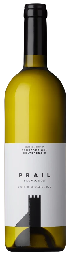 Weißweinflasche Prail Sauvignon Blanc von Kellerei Schreckbichl