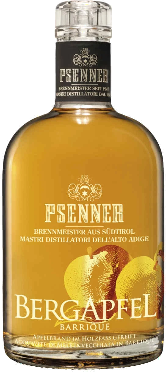 Psenner Bergapfel Apfelbrand im Holzfass gereift