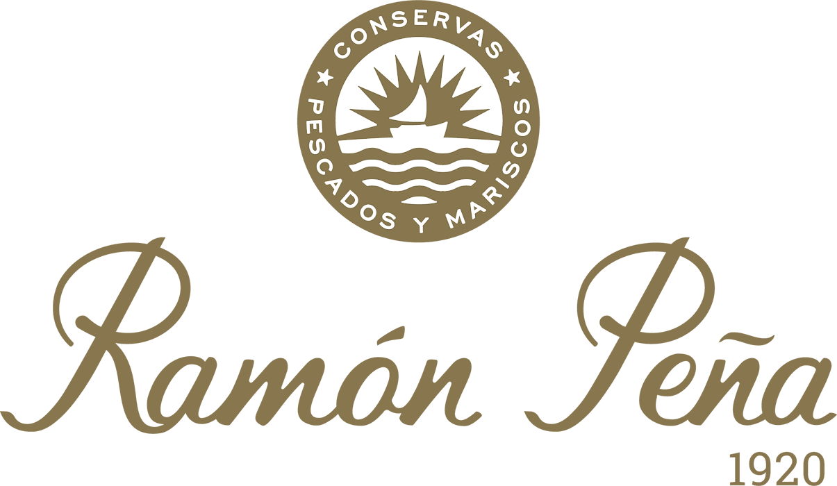Logo von Conservas Ramón Peña, spanischer Hersteller von Premium-Fisch- und Meeresfrüchtekonserven aus Galicien