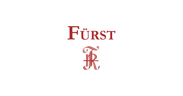 Logo des Weinguts Rudolf Fürst aus Bürgstadt, Franken, gegründet 1638.