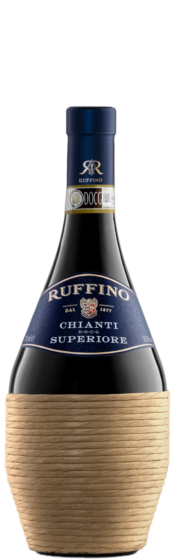 Ruffino Chianti Superiore DOCG raffia bottle