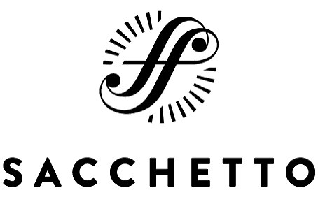 Sacchetto-Logo: Schriftzug des italienischen Weinguts aus Venetien