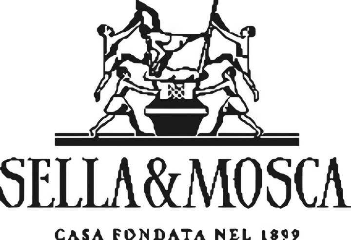 Logo des sardischen Weinguts Sella & Mosca, gegründet 1899 in Alghero.