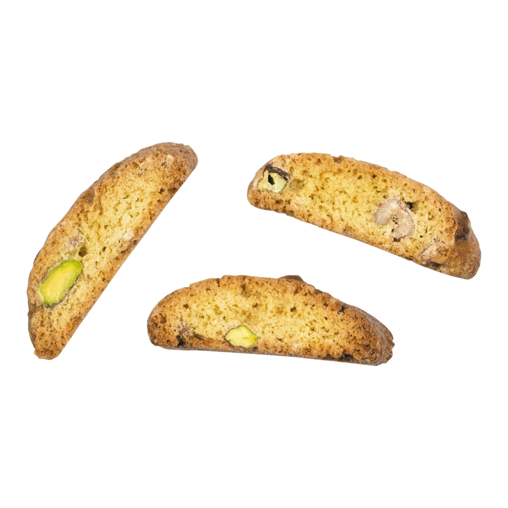 Cantuccini con pistacchi e noci