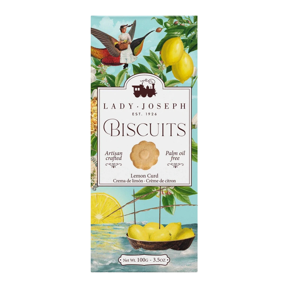 Lemon Curd Biscuit
