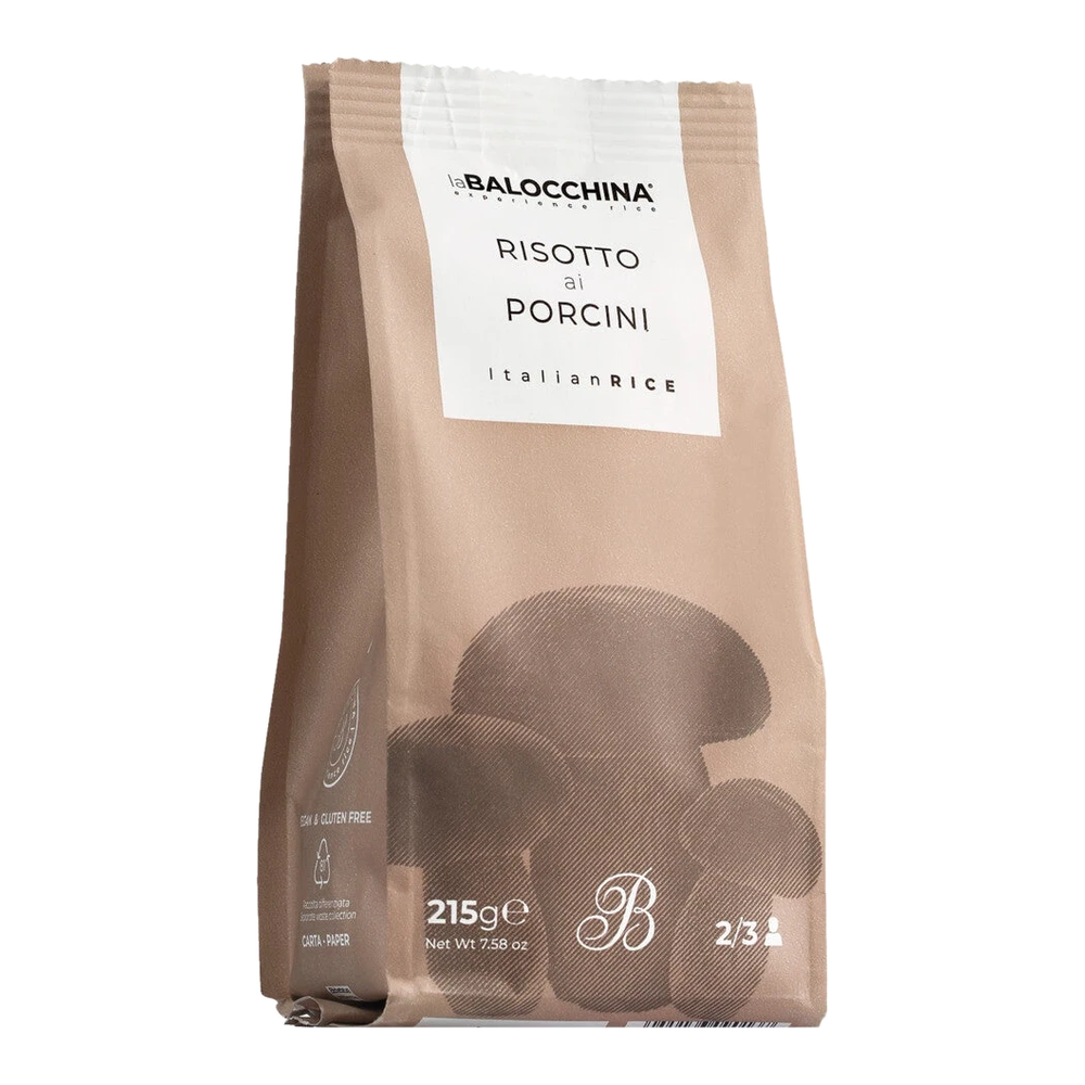 La Balocchina Risotto ai porcini – Risottomischung mit Steinpilzen in einer Packung