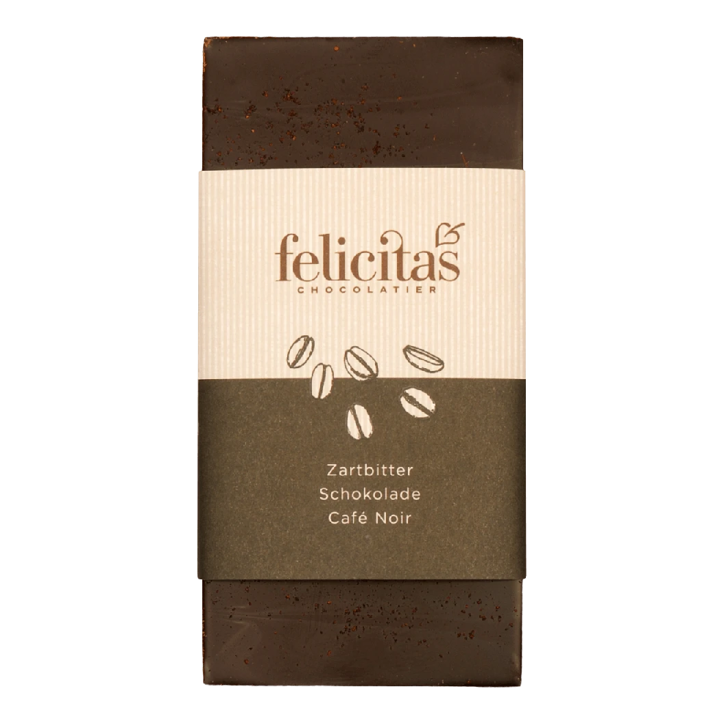 Café Noir dark chocolate from Confiserie Felicitas GmbH, chocolate bar