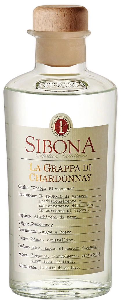 Sibona La Grappa di Chardonnay