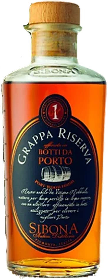 Sibona Riserva Nebbiolo Botti da Porto in Geschenkdose