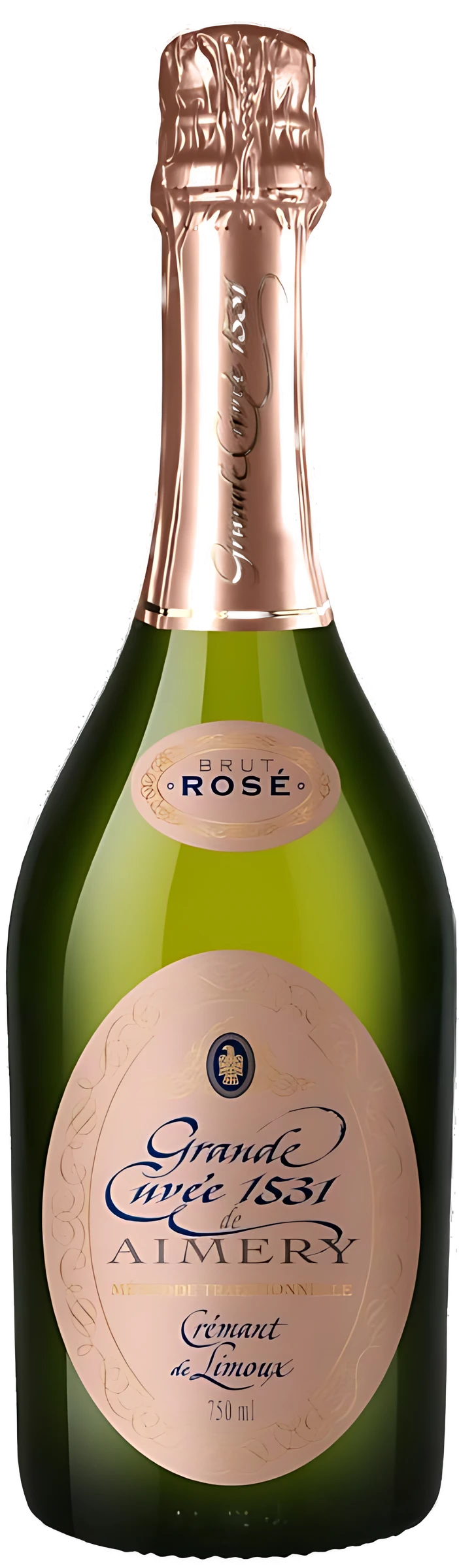 Grand Cuvée 1531 de Aimery Crémant Rosé Brut de Limoux
