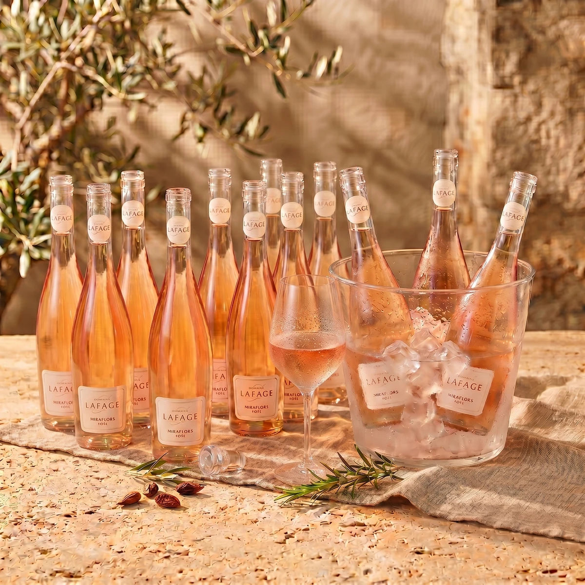 Spar-Paket 12× Domaine Lafage Miraflors Rosé