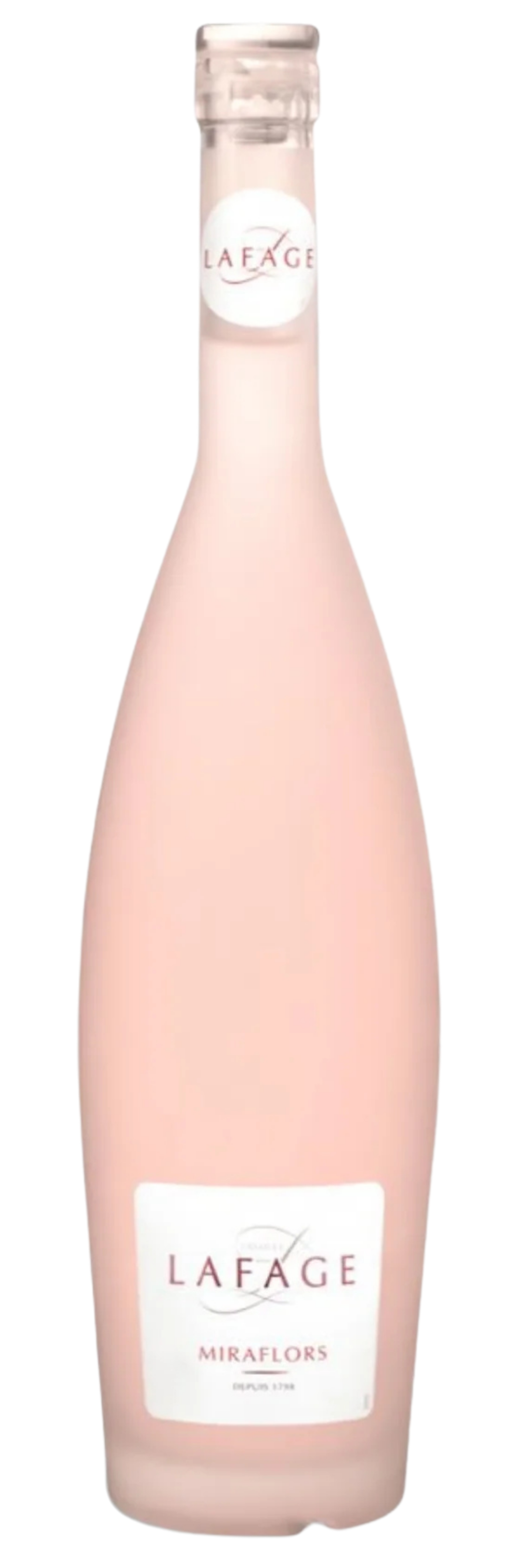 12 Flaschen Domaine Lafage Miraflors Rosé im Sparpaket, IGP Côtes Catalanes, helles Rosa, Roussillon