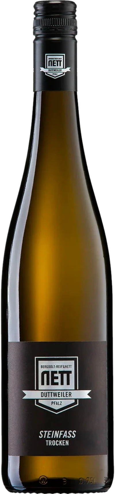 Steinfass Pinot Blanc white wine bottle from the Bergdolt-Reif & Nett winery