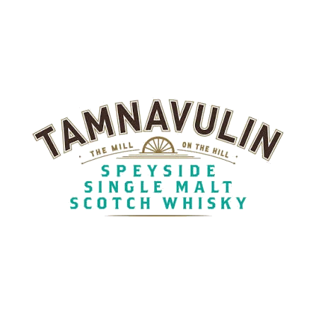 Tamnavulin Distillery Logo – schottische Speyside-Brennerei, gegründet 1966 am River Livet