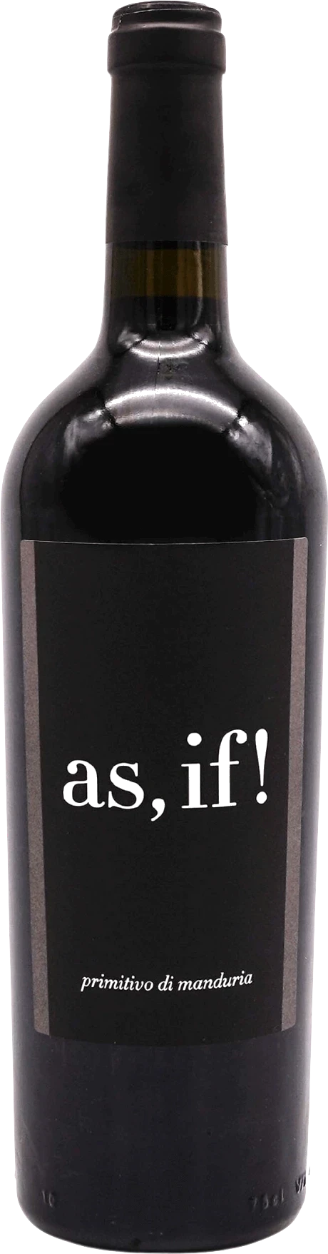 as, if! Primitivo di Manduria DOC