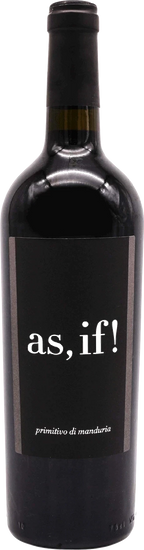 as, if! Primitivo di Manduria DOC