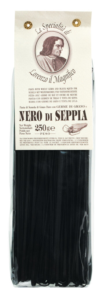 Nero di sepia - Linguine mit Tintenfischtinte