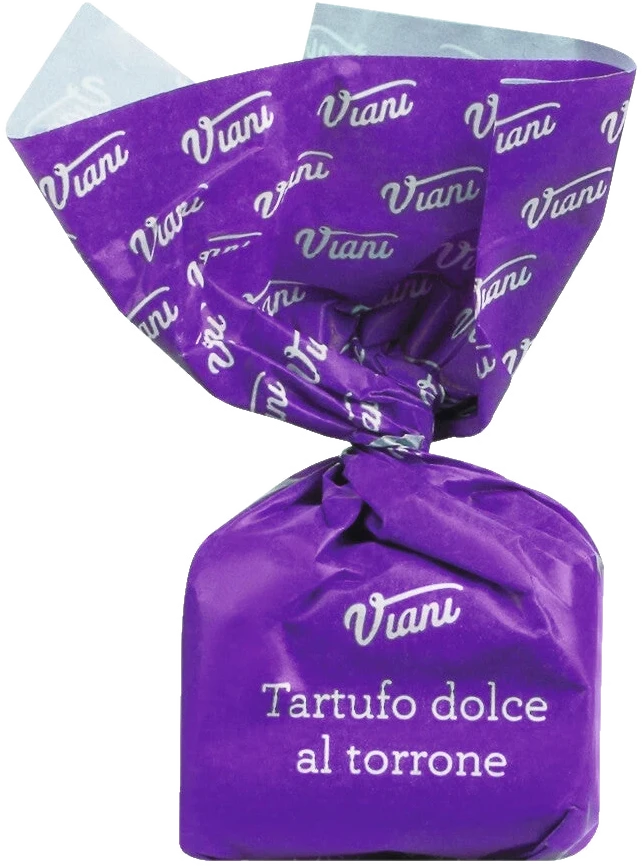 Tartufi dolci al torrone, sacchetto