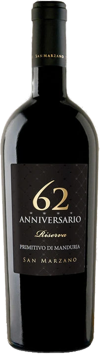 Anniversario 62 Primitivo di Manduria Riserva