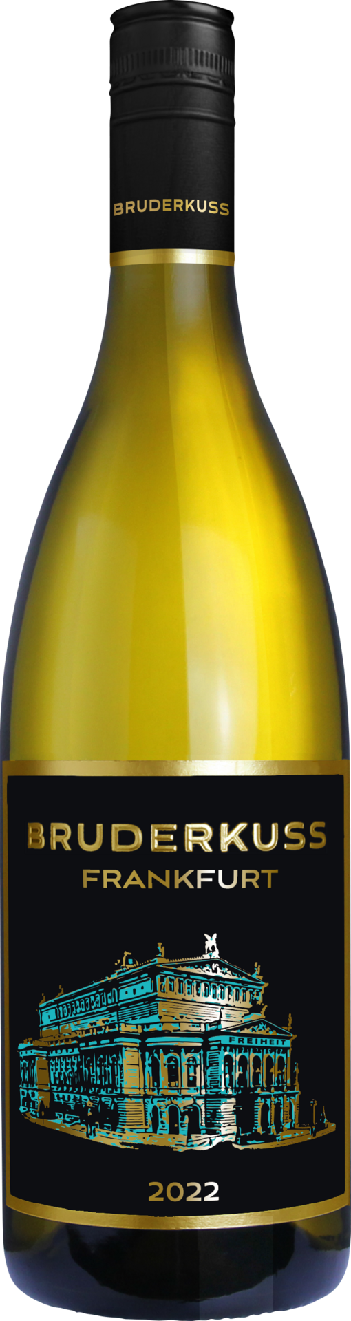 Bruderkuss Weißwein Frankfurt