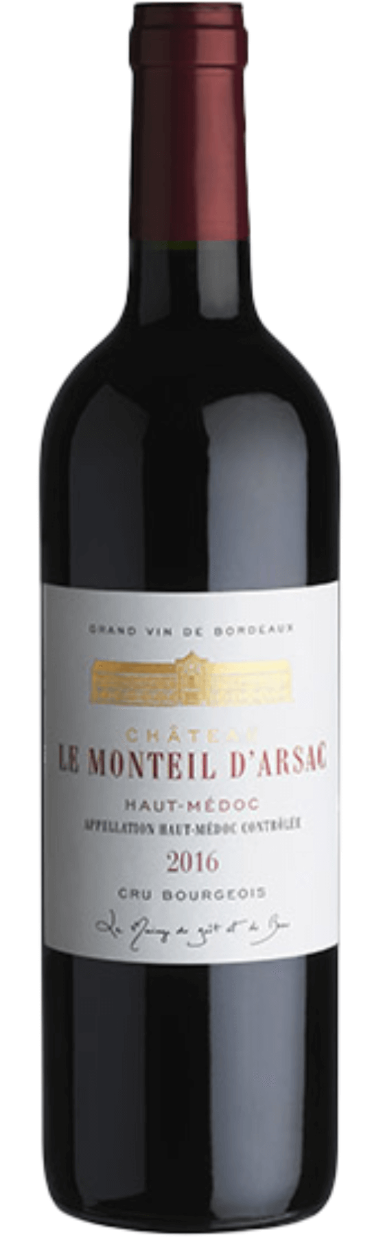 Château Le Monteil d’Arsac Cru Bourgeois Exceptionnel