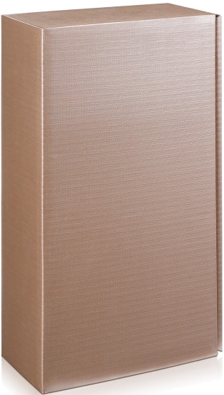 Geschenkkarton 2er goldfarbend