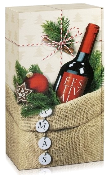 Geschenkkarton 2er X-Mas