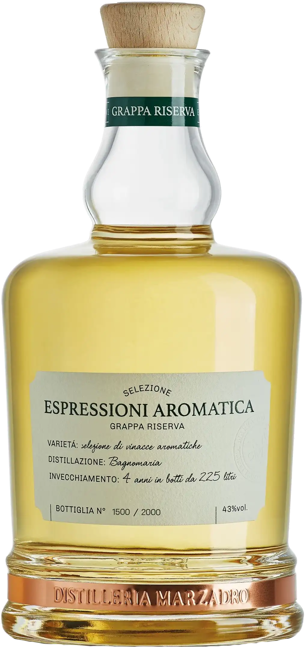 Marzadro Grappa Espressioni Aromatica 0,7L