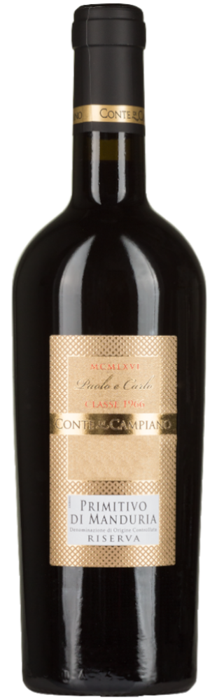 Primitivo di Manduria Riserva DOC Paolo e Carlo Classe 1966
