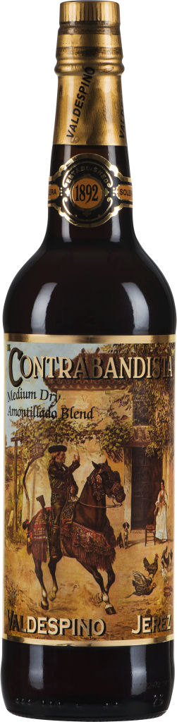 Valdespino Contrabandista Sherry Amontillado Medium Dry