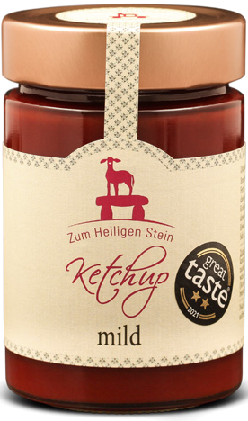 Zum Heiligen Stein Ketchup mild 400g