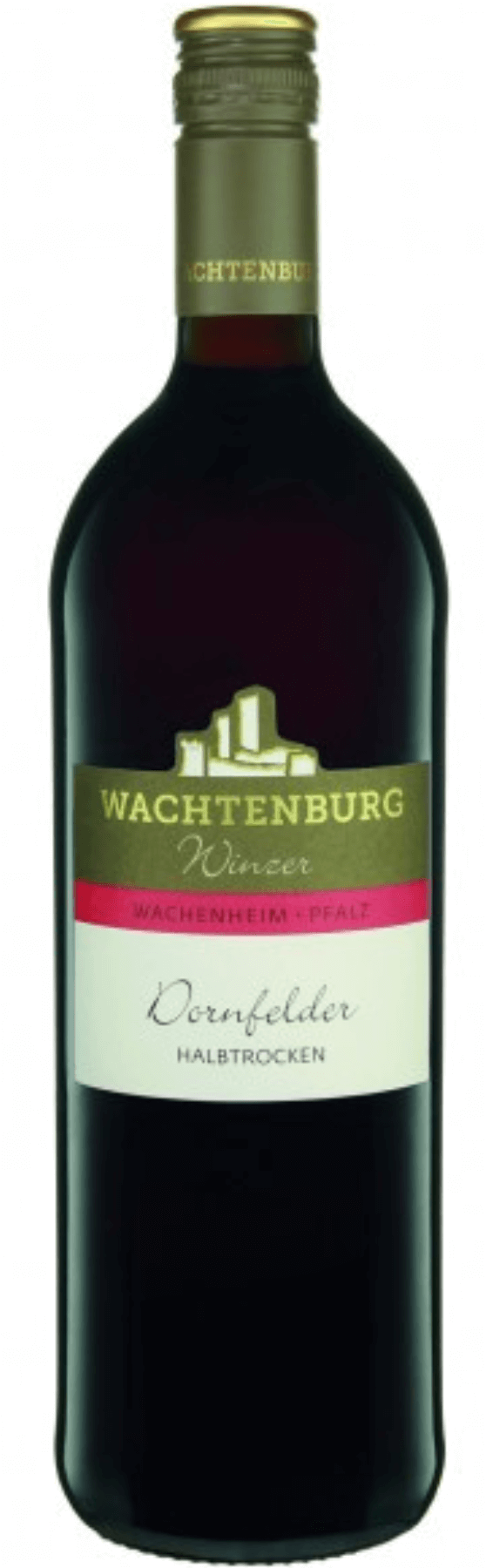 Wachtenburg Dornfelder Pfalz QbA halbtrocken 1,0L