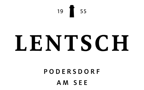 Logo des Weinguts Lentsch GesnbR aus Podersdorf am Neusiedlersee, österreichischer Familienbetrieb seit drei Generationen.
