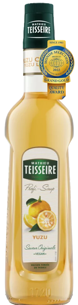 Flasche Mathieu Teisseire Yuzu Sirup