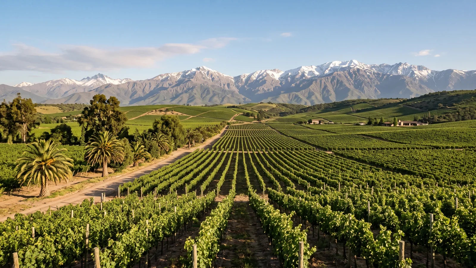 Weinlandschaft in Chile