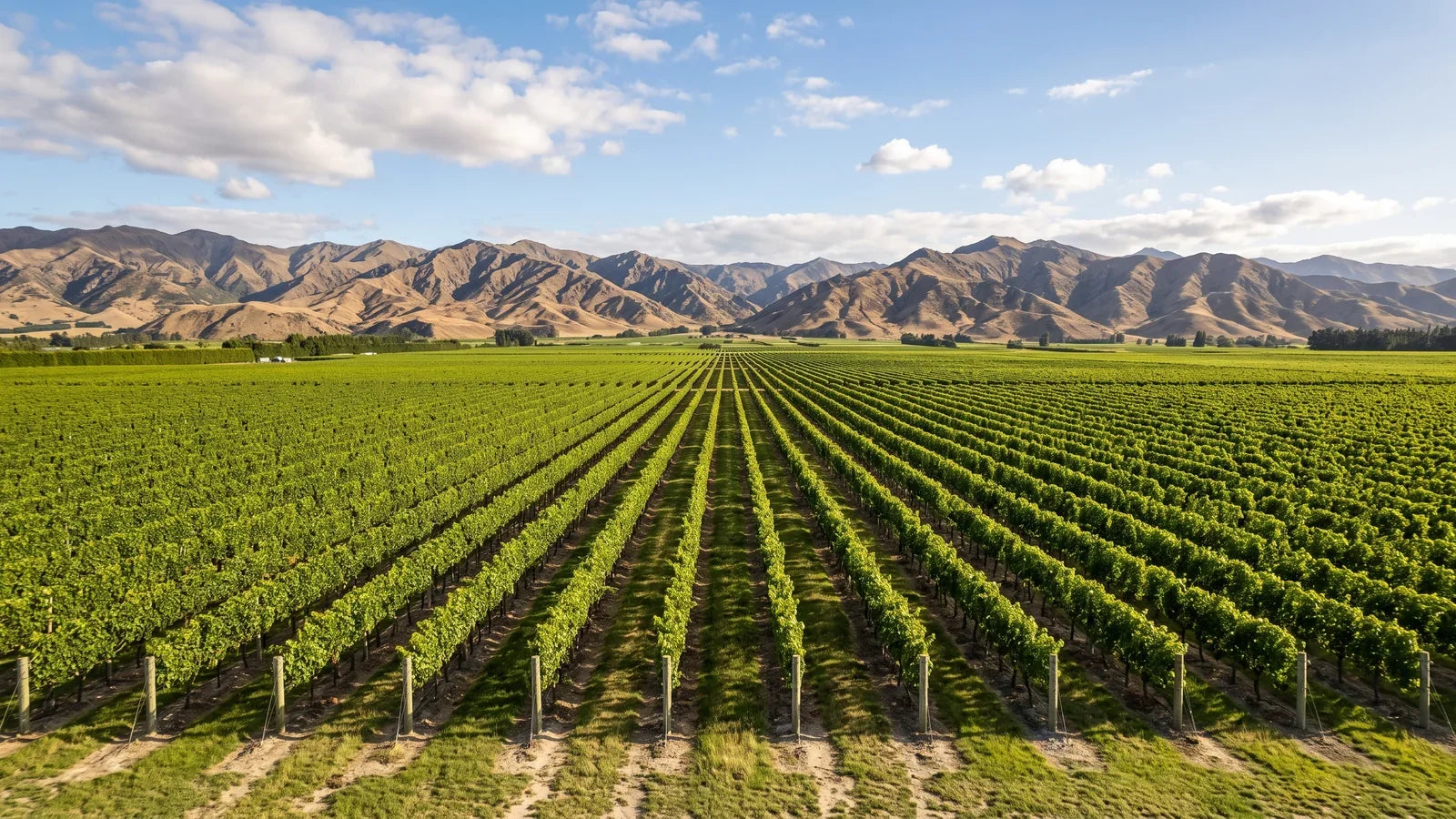 Weinlandschaft in Neuseeland