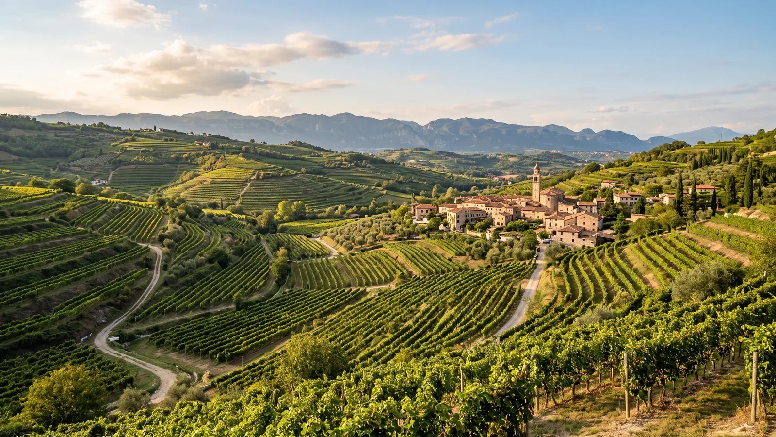 Weinlandschaft der Region Amarone