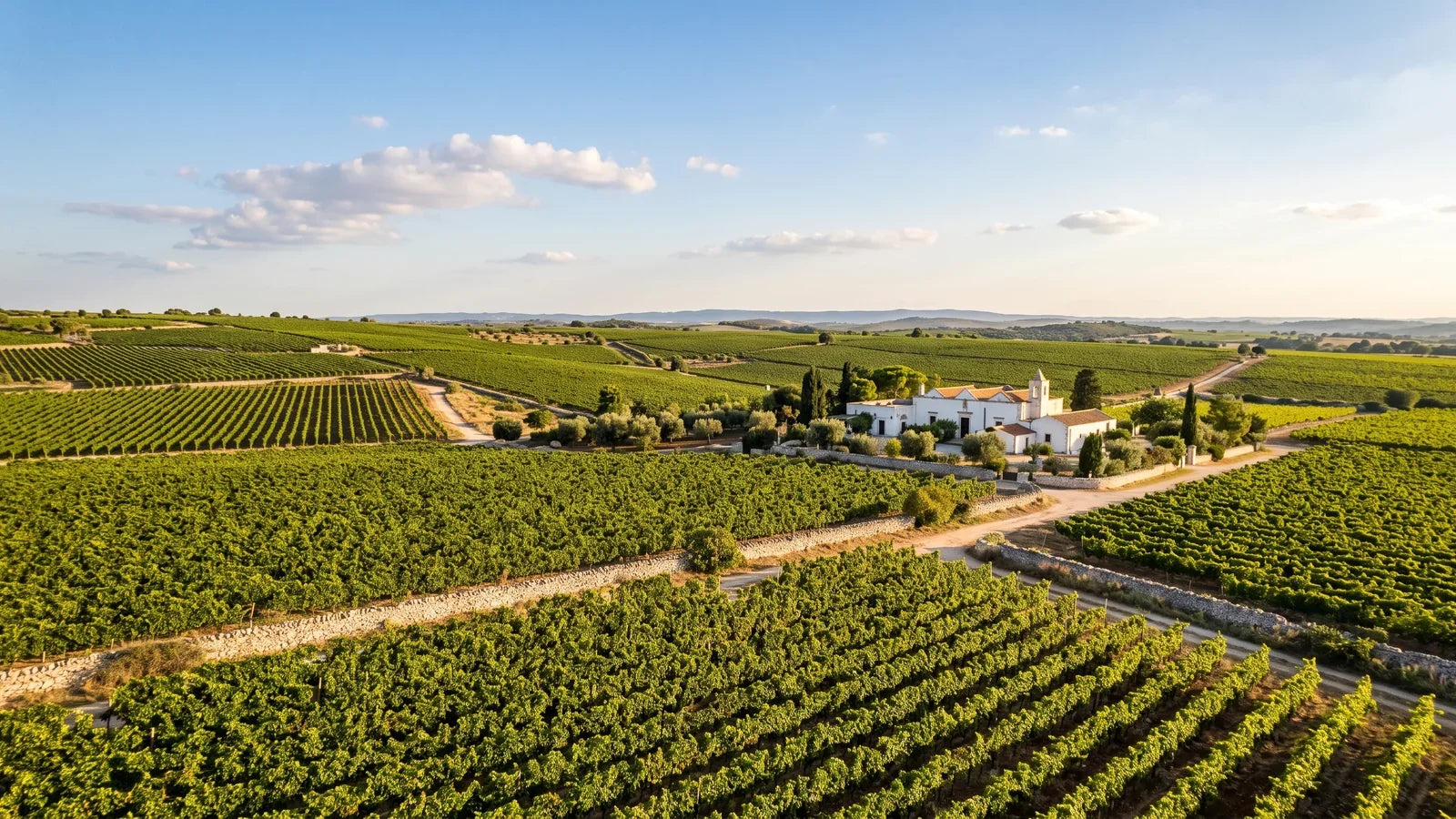 Weinlandschaft der Region Brindisi