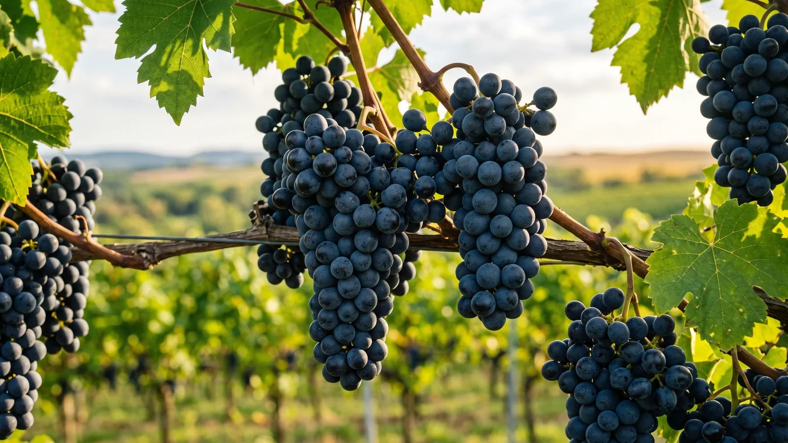 Grapes of the Cabernet Cortis variety