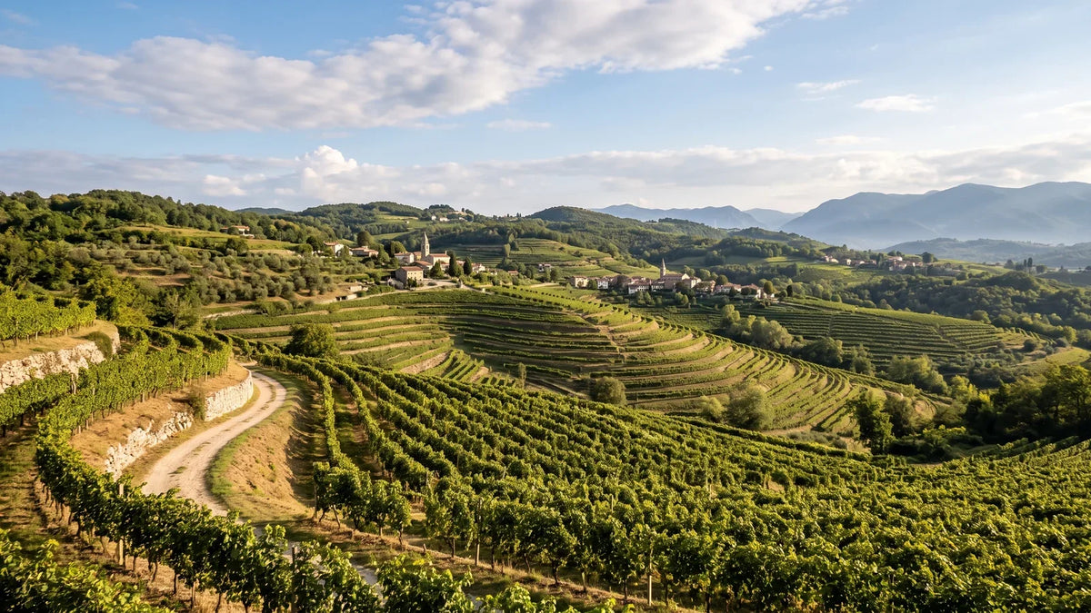 Wine landscape of the Collio region