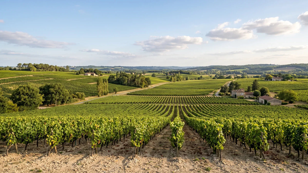 Wine landscape of the Graves region