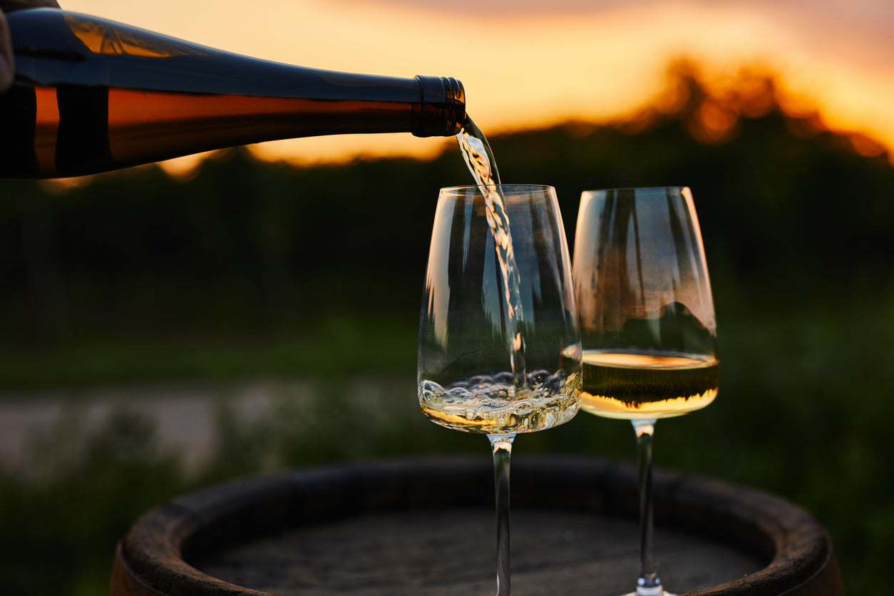 Wein, Feinherb, Gläser