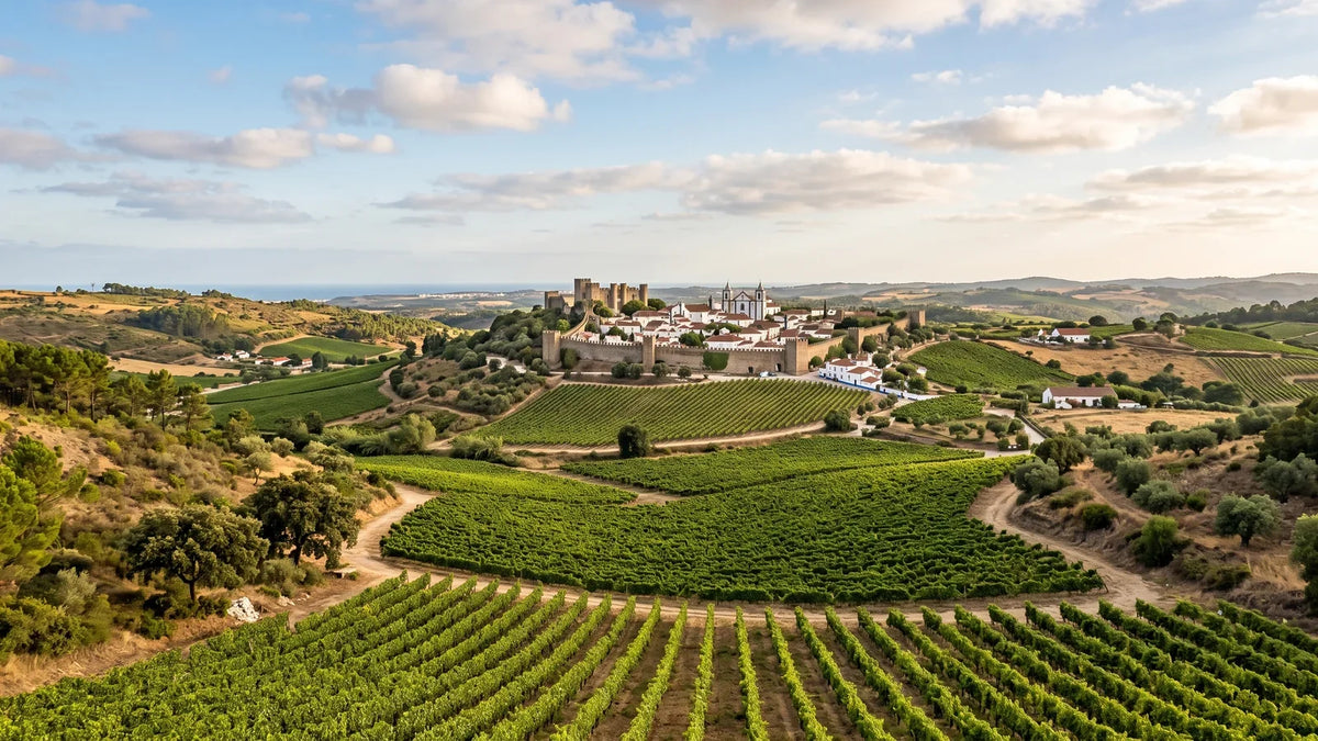 Wine landscape of the Óbidos region
