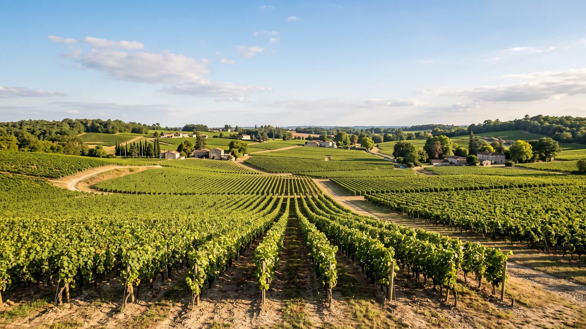 Wine landscape of the Pomerol region
