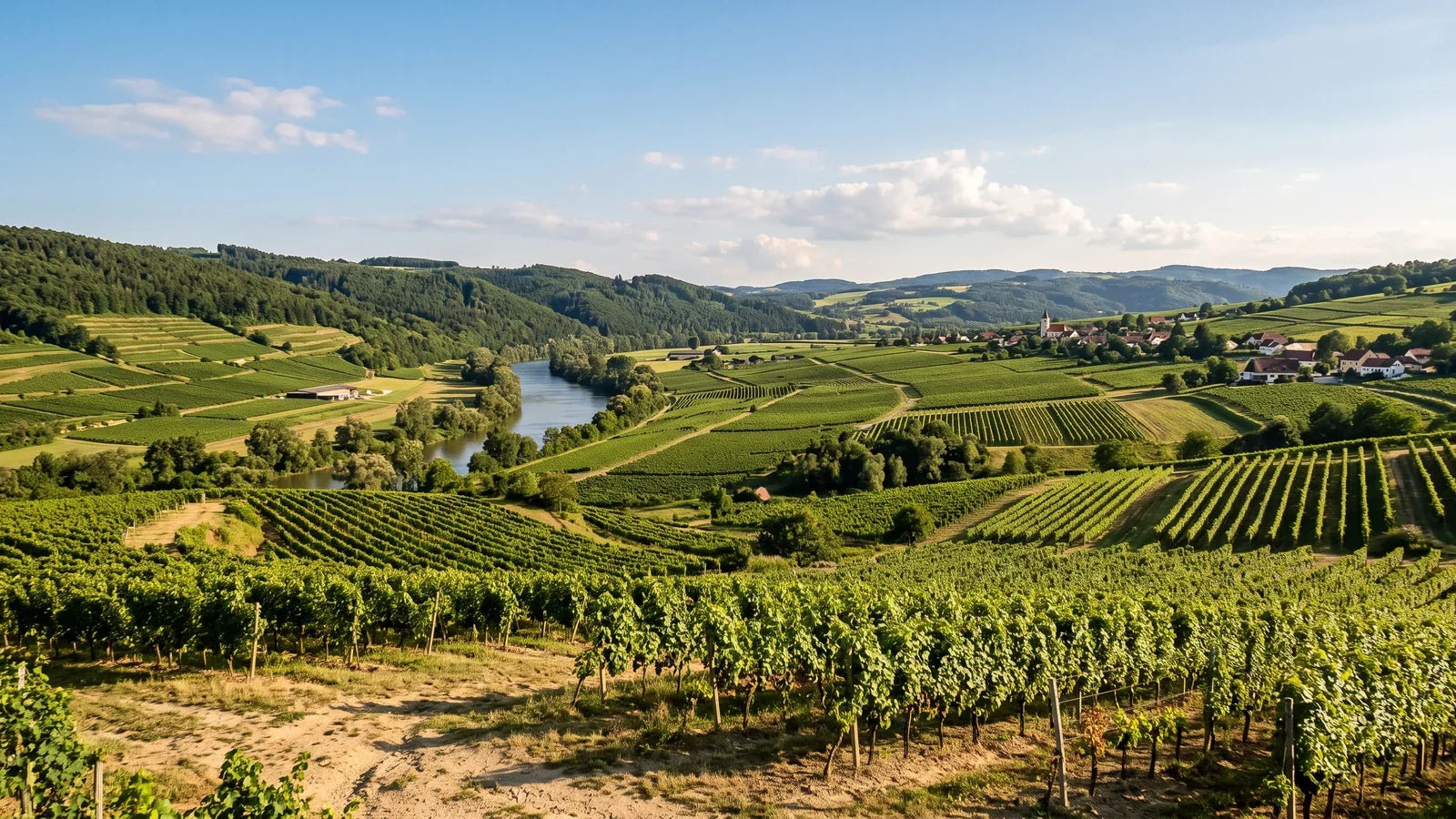 Wine landscape of the Traisen region